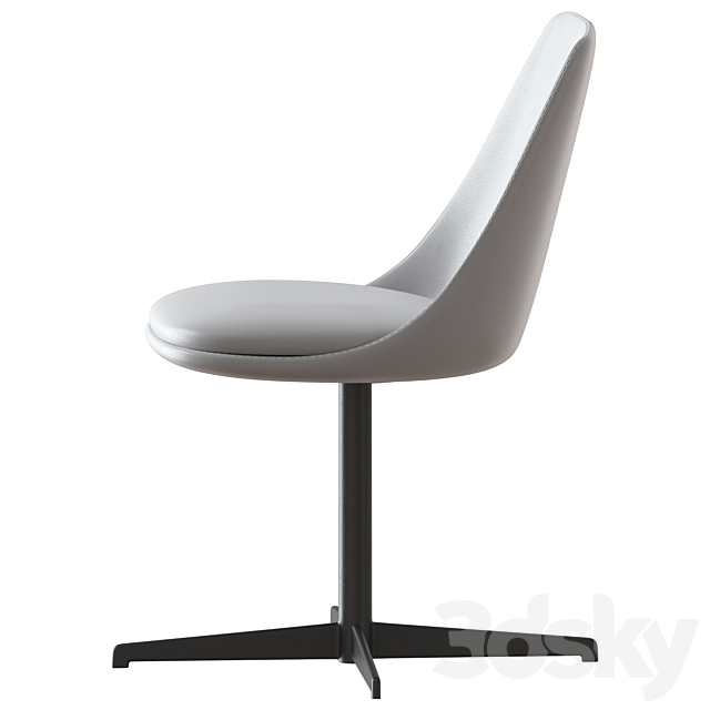 Office chair Itala Office Bonaldo 3ds Max - thumbnail 3