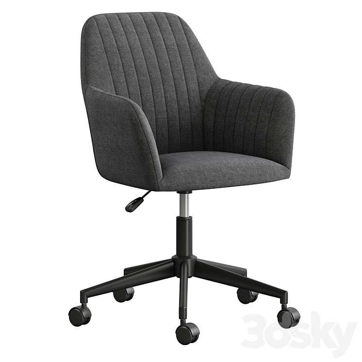 Office chair La Forma (ex Julia Grup) Madina 3DS Max Model - thumbnail 2