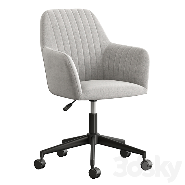 Office chair La Forma (ex Julia Grup) Madina 3DS Max Model - thumbnail 3