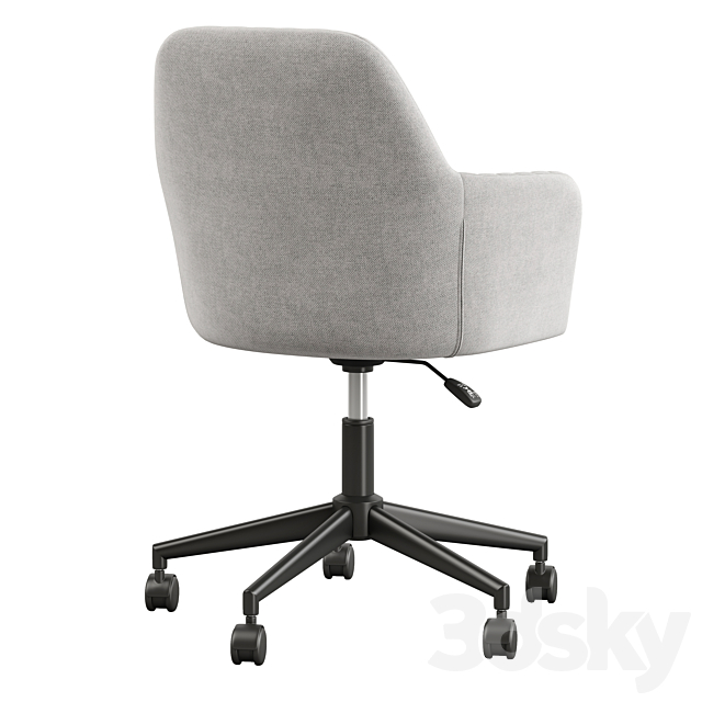 Office chair La Forma (ex Julia Grup) Madina 3DS Max Model - thumbnail 4