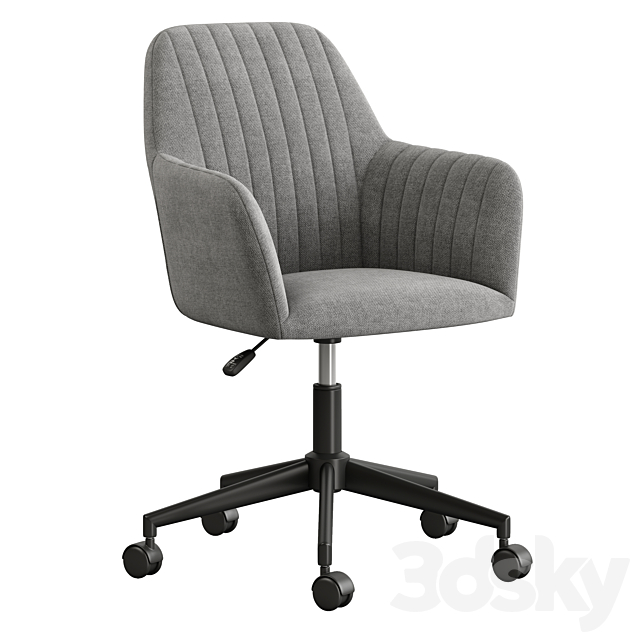 Office chair La Forma (ex Julia Grup) Madina 3DS Max Model - thumbnail 5