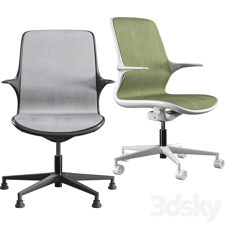 Office chair Milani Loop 3DS Max - thumbnail 1