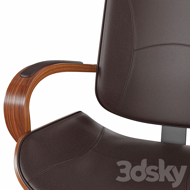 Office chair MLM611394 3DSMax File - thumbnail 6