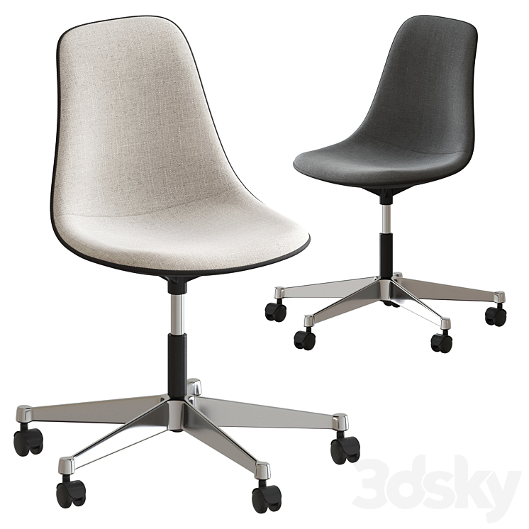 Office chair PSCC by Vitra 3DS Max - thumbnail 1