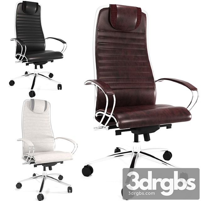 Office chair samurai k1 2 3dsmax Download - thumbnail 1