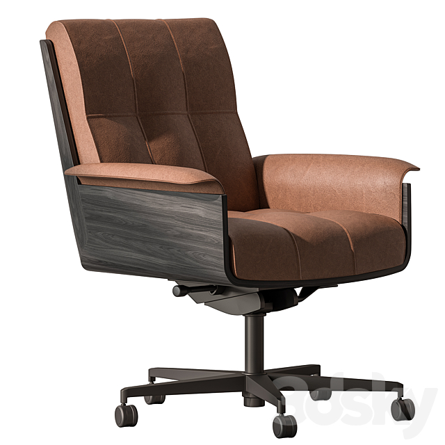 Office Chair – Set 21 3DS Max Model - thumbnail 4