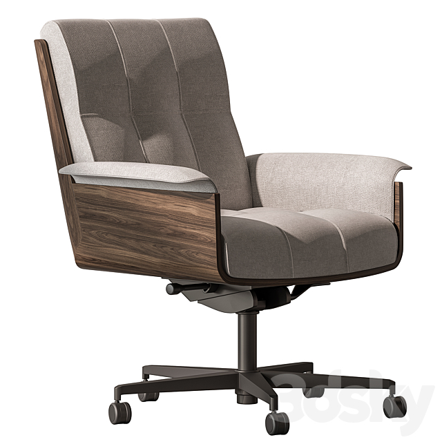 Office Chair – Set 21 3DS Max Model - thumbnail 5