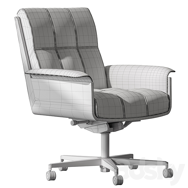 Office Chair – Set 21 3DS Max Model - thumbnail 6