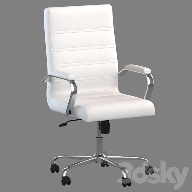 Office chair Silver Orchid Lee Office Chair 3ds Max - thumbnail 1