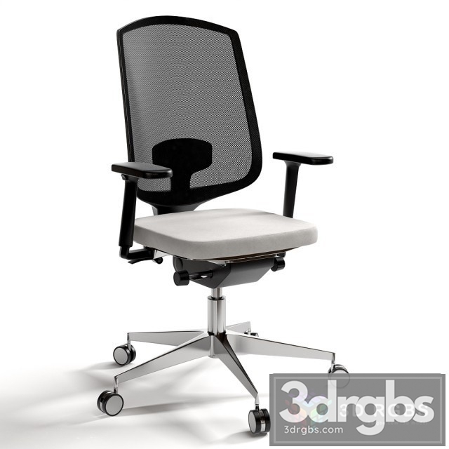 Office Chair Smart 3dsmax Download - thumbnail 1