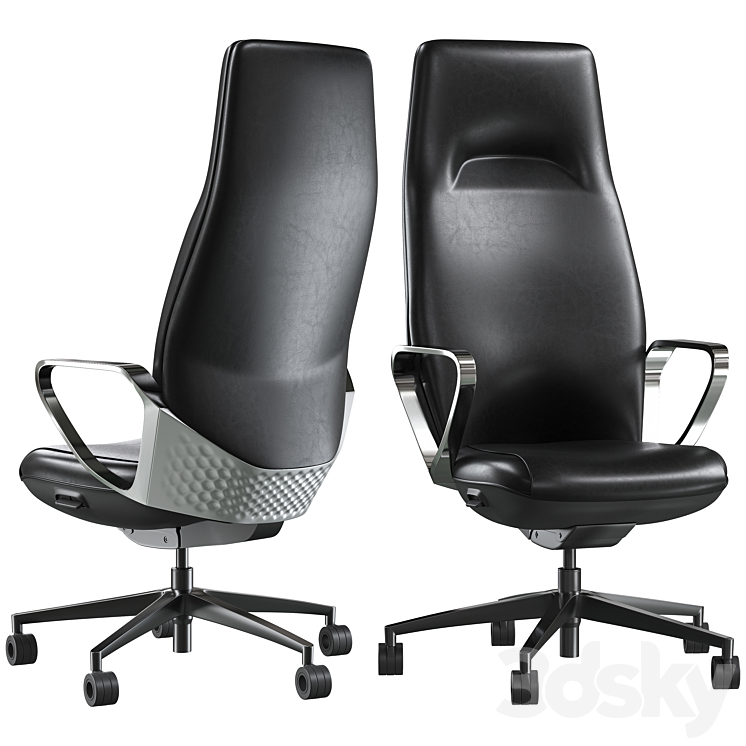 Office chair Sunon Atlas 3DS Max - thumbnail 1