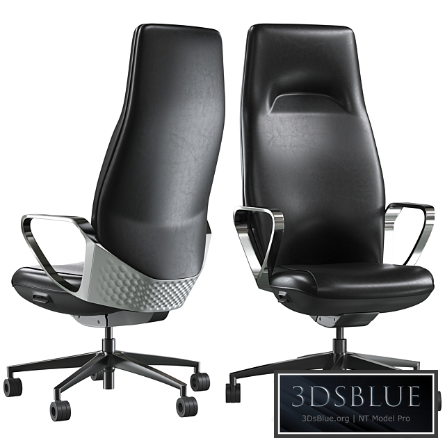 Office chair Sunon Atlas 3DS Max - thumbnail 3