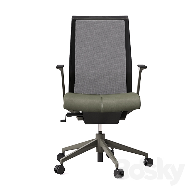 Office chair (Very Task) 3DSMax File - thumbnail 1