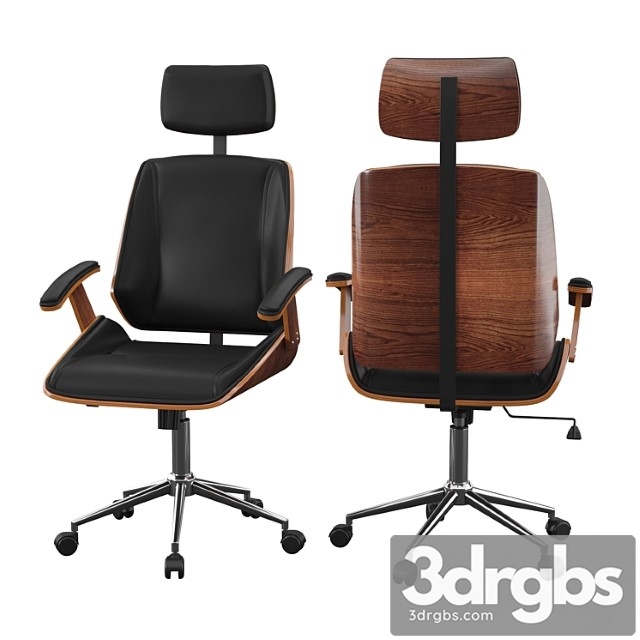 Office chairs 2 3dsmax Download - thumbnail 1