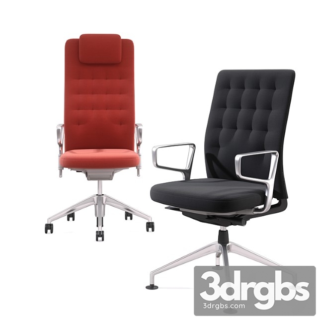 Office Chairs Vitra Eid Trim 3dsmax Download - thumbnail 1