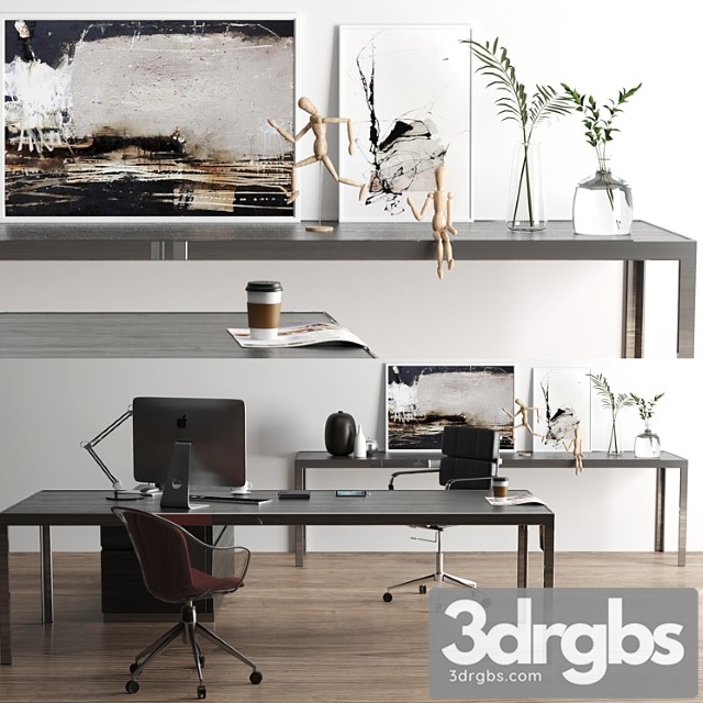 Office Executive BB Italia 3dsmax Download - thumbnail 1