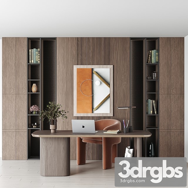 Office Furniture 02 17 3dsmax Download - thumbnail 1