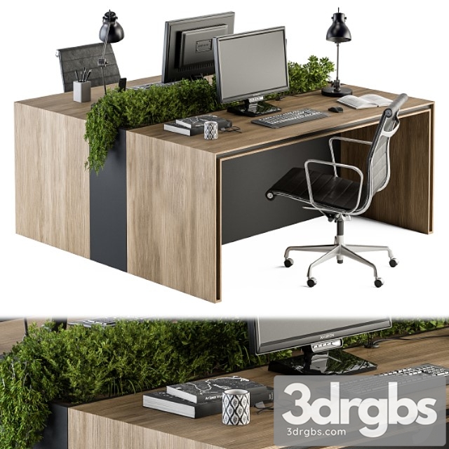 Office furniture – employee set 17 - thumbnail 1