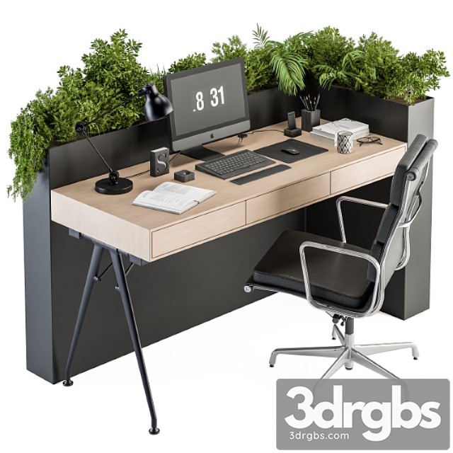 Office furniture – employee set 24 - thumbnail 1