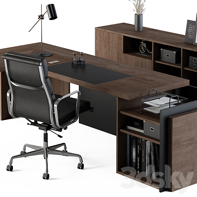 Office Furniture – Manager Set03 3DSMax File - thumbnail 4