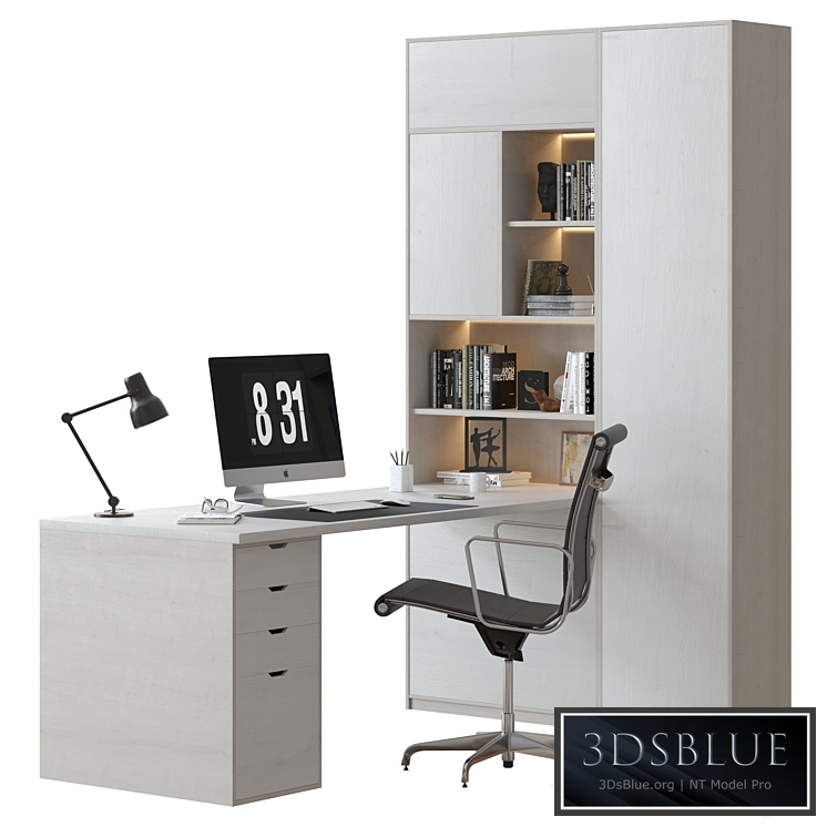 Office Furniture – Set 7 3DS Max - thumbnail 3