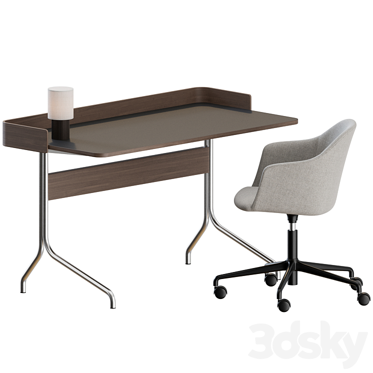 Office Set 02 by & Tradition 3DS Max - thumbnail 2