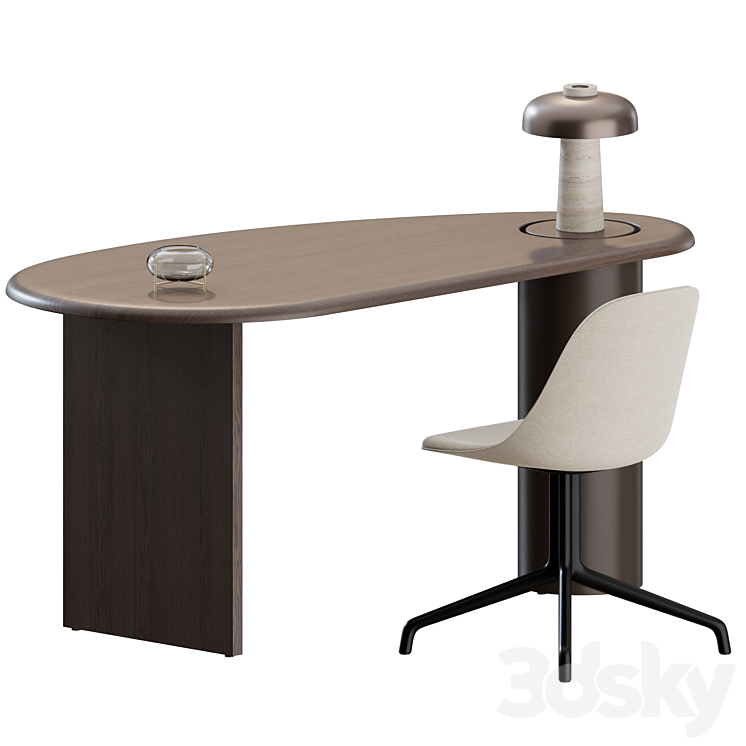 Office Set by Menu 3DS Max Model - thumbnail 1