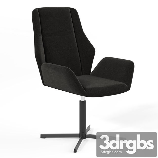 Office swivel armchair arlon from la redoute - thumbnail 1