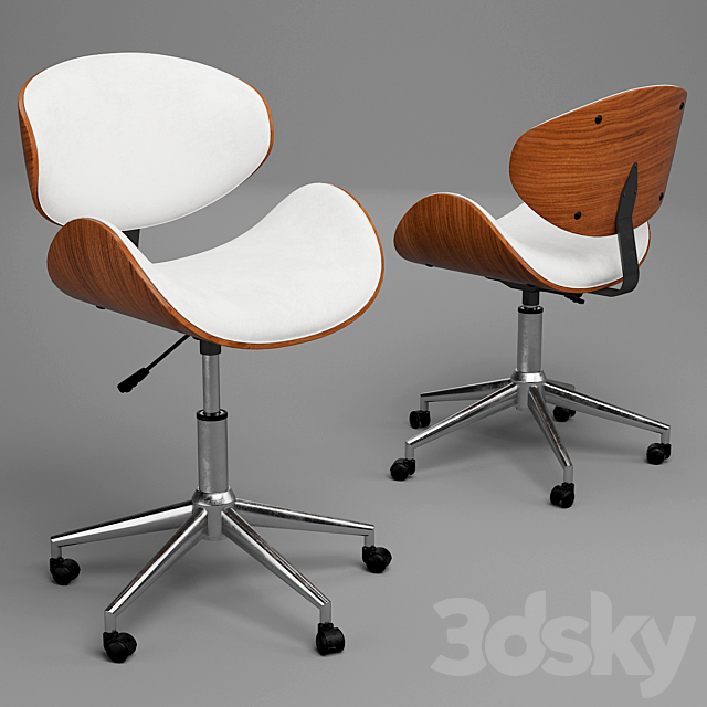 Office_Chair_02 3ds Max - thumbnail 1