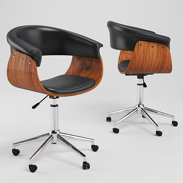 Office_Chair_07 3ds Max - thumbnail 1