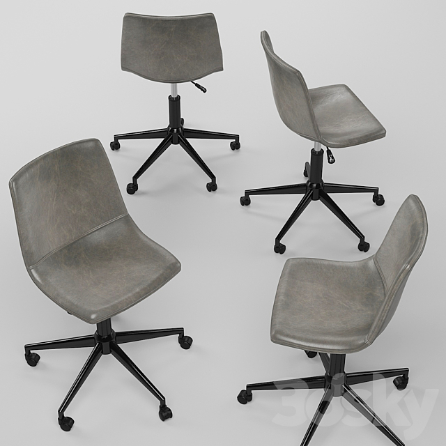 Office_Chair_25 3DSMax File - thumbnail 2