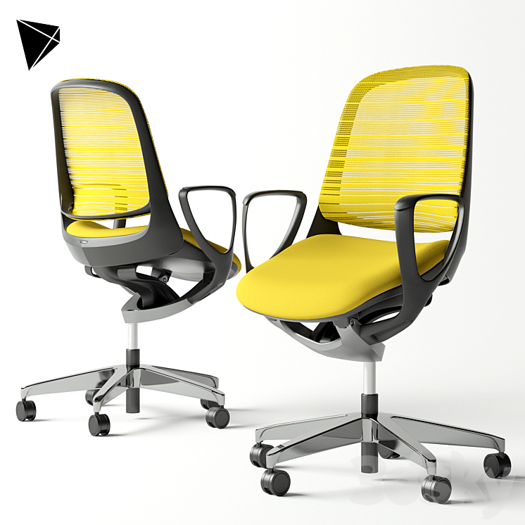 Okamura Lucce Chair 3DS Max - thumbnail 1