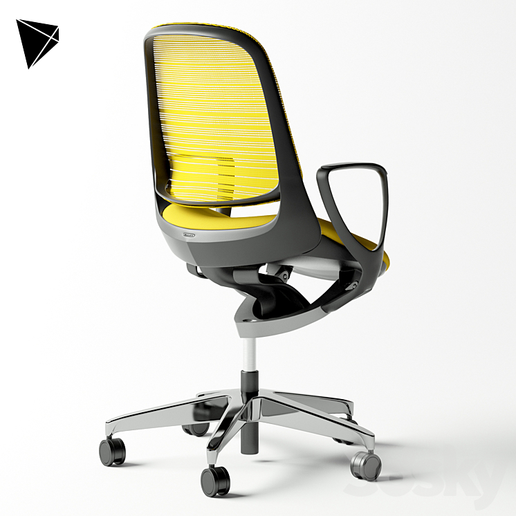 Okamura Lucce Chair 3DS Max - thumbnail 2