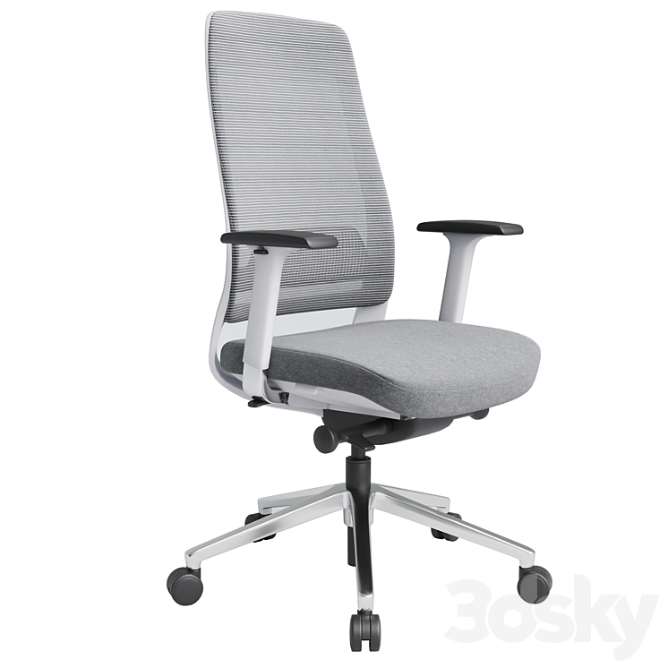 OM Mayer S133 computer office chair 3DS Max - thumbnail 1