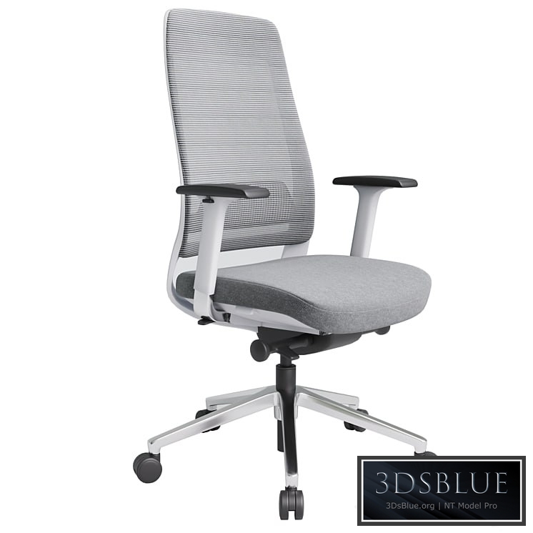 OM Mayer S133 computer office chair 3DS Max - thumbnail 3