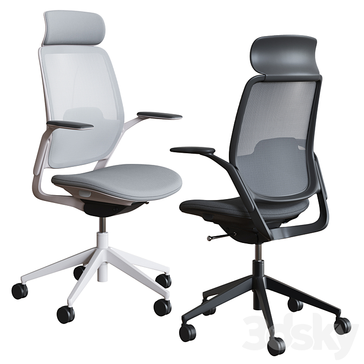 OrangeBox – Office Chair Eva 3DS Max - thumbnail 1