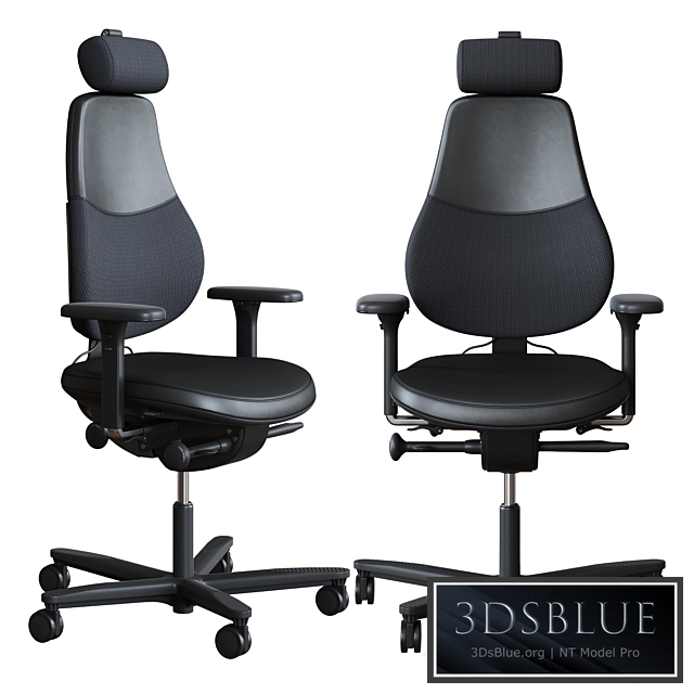 OrangeBox – Office Chair Flo 3DS Max - thumbnail 3