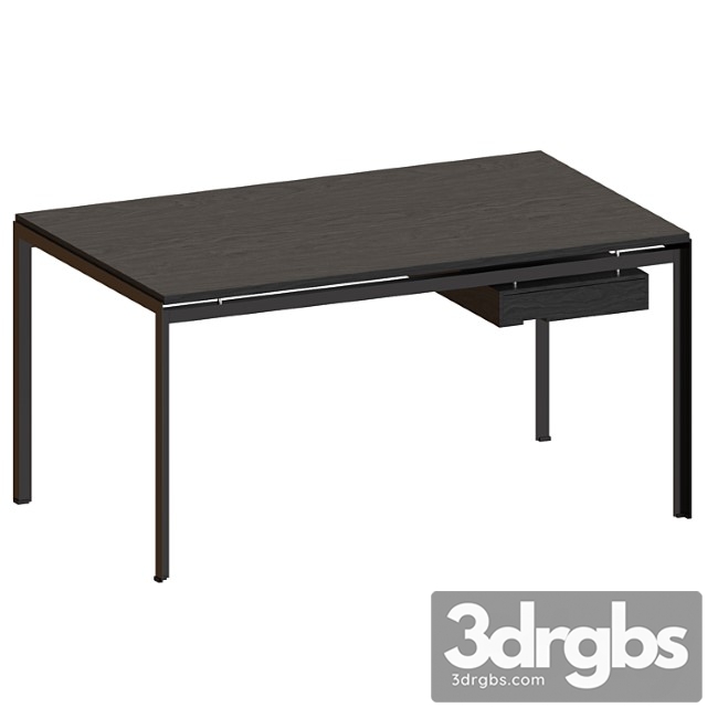 Pk52a Student Desk 3dsmax Download - thumbnail 1