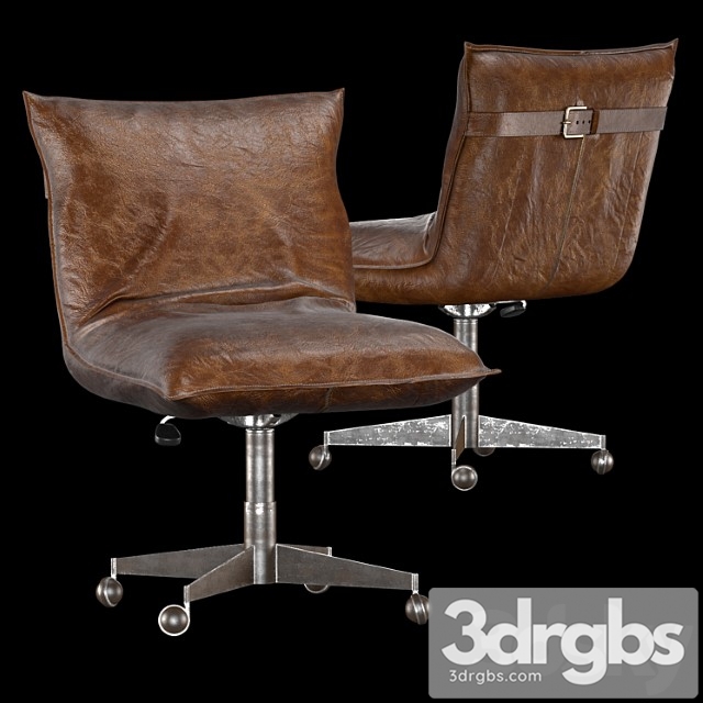 Platt desk chair 2 3dsmax Download - thumbnail 1