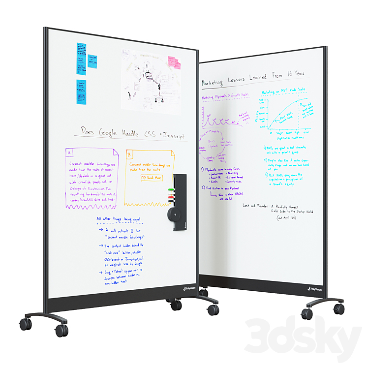 PolyVision – WhiteBoard Mobile 3DS Max - thumbnail 2