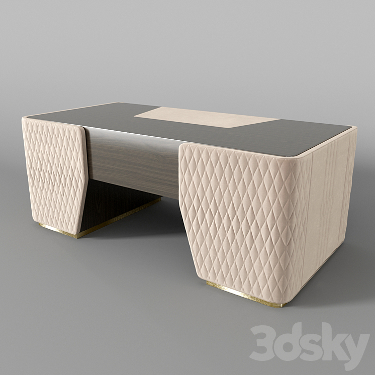 Pregno Vendome Amazon Desk 3DS Max Model - thumbnail 2