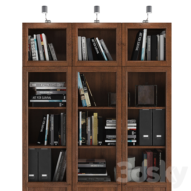 Rack Billy _ Oksberg Ikea.Combination-4 3DSMax File - thumbnail 2