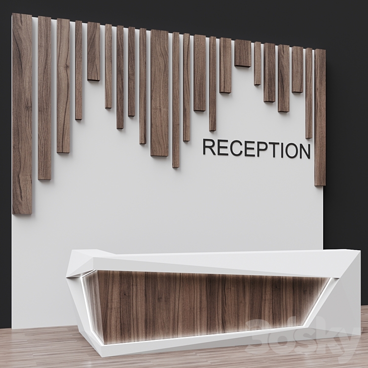 Reception 15 3DS Max - thumbnail 2