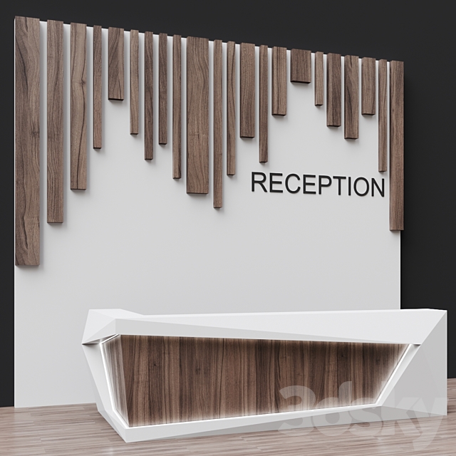 Reception 15 3DS Max Model - thumbnail 2