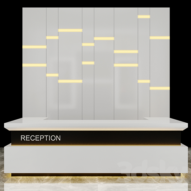 Reception 19 3DSMax File - thumbnail 1