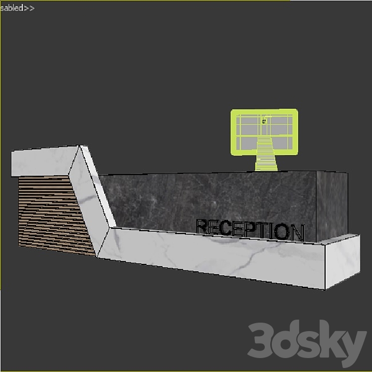 Reception 86 3DS Max - thumbnail 2