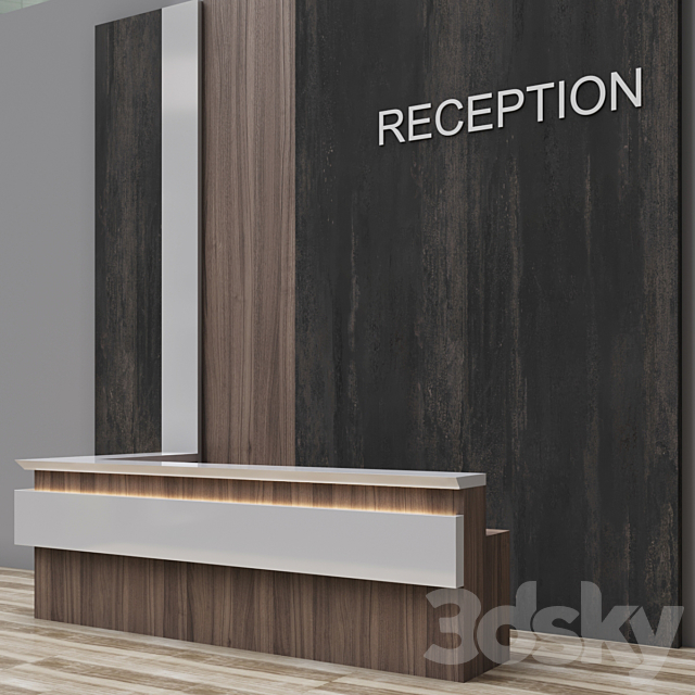 Reception 9 3DS Max Model - thumbnail 2