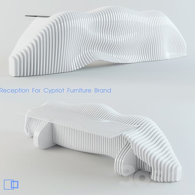 Reception For Cypriot Furniture Brand 3ds Max - thumbnail 1