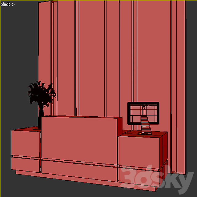 Reception_28 3ds Max - thumbnail 3