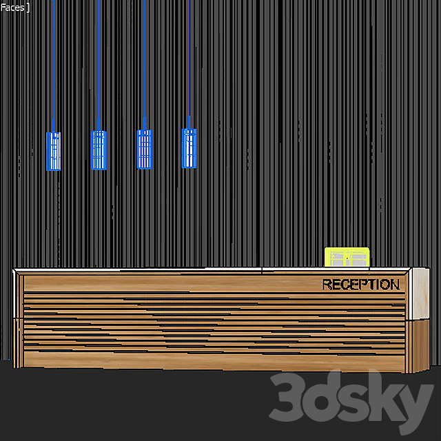 Reception_46 3DS Max Model - thumbnail 3